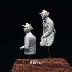 画像4: ARTOプロダクション[ARP35031]1/35  第101SS重戦車大隊タイガーI 無線手 & 操縦手(半身像)