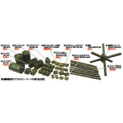 画像3: アスカモデル[35-030] 1/35 アメリカ中戦車M4A3E8シャーマン イージーエイト アクセサリーパーツ付