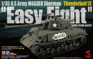 画像1: アスカモデル[35-040]1/35 アメリカ軍M4A3E8シャーマン“イージーエイト”サンダーボルトVII レジン製装甲板パーツ付 (1)