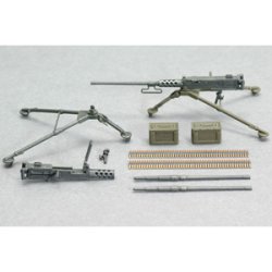 画像1: アスカモデル[35-L8] 1/35 ブロ-ニングM2重機関銃セットA(三脚架つき)　
