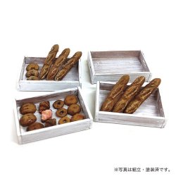 画像2: アスカモデル[MS-009] 1/24 焼きたてパン＆ウッドBOX