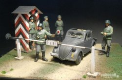画像1: コバアニ模型工房[FS-005]1/35WW2　1/35ドイツ軍チェックポイント