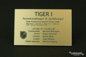 画像1: コバアニ模型工房[FS-025]WW2 ドイツタイガーIビットマン (1)