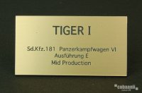 コバアニ模型工房[FS-027]WW2 ドイツタイガーI中期生産型