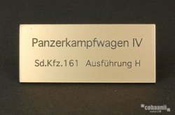 画像1: コバアニ模型工房[FS-038]WW2ドイツ四号戦車H型
