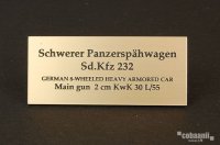 コバアニ模型工房[FS-042]WW2ドイツsdkfz232 8輪装甲車