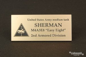 画像1: コバアニ模型工房[FS-046]WW2アメリカシャーマン第二機甲師団 (1)
