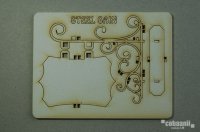 コバアニ模型工房[IF-007]1/12アイアンサイン（角）