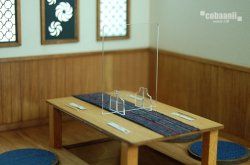 画像1: コバアニ模型工房[SP-005]1/12 ウイルス感染防止アクリル板