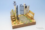 コバアニ模型工房[SS-001]1/24CAFE　ENTRANCE 　カフェエントランスジオラマセット