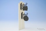 コバアニ模型工房[SS-005]1/24Iron Sign Set　アイアン看板セット2ヶ入