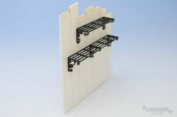 画像1: コバアニ模型工房[SS-006]1/24Iron Shelf Seｔ　アイアン棚セット2ヶ入