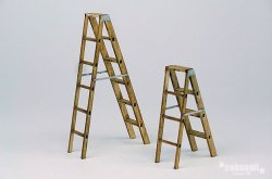 画像1: コバアニ模型工房[SS-033]1/24ラダーステップ