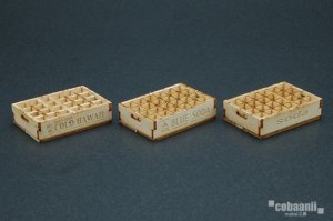 画像1: コバアニ模型工房[WF-005]1/12ドリンクカートンボックス　3アイテム (1)