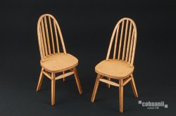 画像1: コバアニ模型工房[WF-027]クエ-カ-チェア-(2組入り）