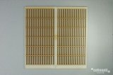 コバアニ模型工房[WZ-002]1/12格子戸（太目）