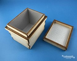 画像2: コバアニ模型工房[WZ-029]茶箱　2個入り
