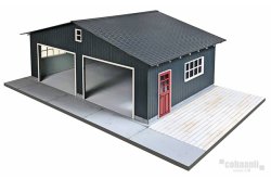 画像2: コバアニ模型工房[SS-041]1/43 2カーガレージ