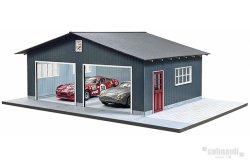 画像3: コバアニ模型工房[SS-041]1/43 2カーガレージ