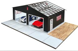 画像5: コバアニ模型工房[SS-042]1/64  2 カーガレージ