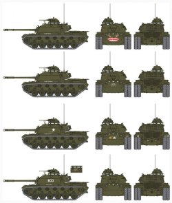 画像2: サイバーホビー[CH3544]1/35 アメリカ陸軍 M48A3 Mod.B パットン 主力戦車