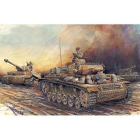 サイバーホビー[CH6431]1/35 WW.IIドイツ軍 III号戦車N型 第501重戦車大隊 アフリカ