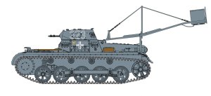 画像1: サイバーホビー[CH6480]1/35 WW.II ドイツ軍 I号戦車 B型 爆薬設置車 (1)