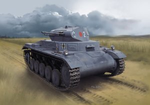 画像1: サイバーホビー [CH6687]1/35 WW.II ドイツ軍 II号戦車A型 w/インテリアパーツ (1)