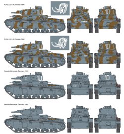 画像3: サイバーホビー[CH6690]1/35　WW.II ドイツ軍 ノイバウファールツォイク多砲塔戦車(3-5号車)