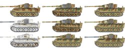 画像4: サイバーホビー[CH6700]1/35 WW.II ドイツ軍 ティーガーI 中期生産型 w/ツィメリットコーティング