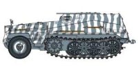 サイバーホビー[CH9128] 1/35 WW.II ドイツ軍 Sd.Kfz.253 軽装甲観測車 w/司令官フィギュア