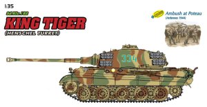 画像1: サイバーホビー[CH9144]1/35 WW.II ドイツ軍 キングタイガー(ヘンシェル砲塔)+ポトー迎撃戦 アルデンヌ1944 (1)