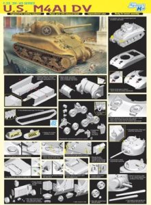 画像1: サイバーホビー[CH6404]1/35 アメリカ陸軍 M4A1 DV (1)