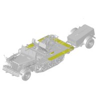 サイバーホビー[CH6711] 1/35 WW.II ドイツSd.Kfz.10/4 1tハーフトラック 2cm対空機関砲Flak30搭載型