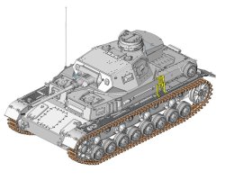 画像4: サイバーホビー [CH6736]1/35 WW.II ドイツ軍 IV号戦車D型 5cmL/60砲搭載型