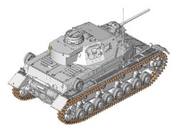 画像5: サイバーホビー [CH6736]1/35 WW.II ドイツ軍 IV号戦車D型 5cmL/60砲搭載型