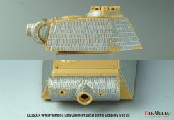 画像11: DEF.MODEL[DD35024]1/35 WWII ドイツ Pz.Kpfw.V パンサーG型初期型用ツィンメリット・コーティング デカールセット(アカデミー用)