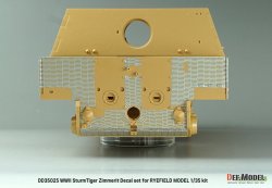 画像11: DEF.MODEL[DD35025]1/35 WWII ドイツ シュトゥルムタイガー用ツィンメリット・コーティング デカールセット(ライフィールドモデル用)