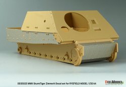 画像6: DEF.MODEL[DD35025]1/35 WWII ドイツ シュトゥルムタイガー用ツィンメリット・コーティング デカールセット(ライフィールドモデル用)