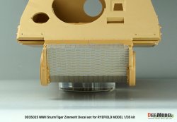 画像10: DEF.MODEL[DD35025]1/35 WWII ドイツ シュトゥルムタイガー用ツィンメリット・コーティング デカールセット(ライフィールドモデル用)