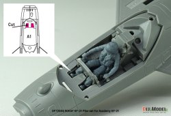 画像5: DEF.MODEL[DF72004]1/72 現用 韓国空軍 KF-21パイロットフィギュア(アカデミー用 1体入)