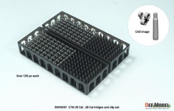 画像2: DEF.MODEL[DM16001]1/16 WWII/現用 アメリカ .50cal空薬莢/リンクセット(各120個以上入)