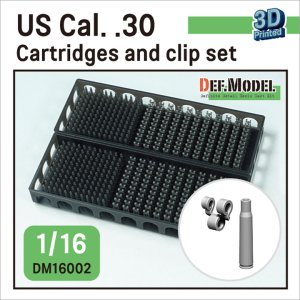 画像1: DEF.MODEL[DM16002]1/16 WWII/現用 アメリカ .30cal空薬莢/リンクセット(各220個以上入) (1)