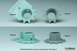 画像7: DEF.MODEL[DM35034A]1/35 現用 アメリカ M48A3パットン リヤパネル/起動輪パーツセット リニューアル版（ドラゴン用）