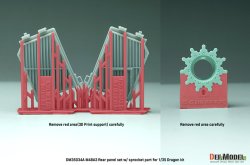 画像8: DEF.MODEL[DM35034A]1/35 現用 アメリカ M48A3パットン リヤパネル/起動輪パーツセット リニューアル版（ドラゴン用）