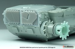 画像9: DEF.MODEL[DM35034A]1/35 現用 アメリカ M48A3パットン リヤパネル/起動輪パーツセット リニューアル版（ドラゴン用）