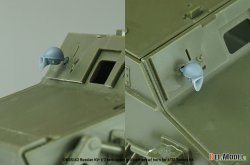 画像5: DEF.MODEL[DM35142]1/35 WWII 露/ソビエト KV-1/2重戦車 機関室グリルセット(タミヤ用)
