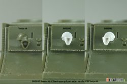 画像6: DEF.MODEL[DM35142]1/35 WWII 露/ソビエト KV-1/2重戦車 機関室グリルセット(タミヤ用)