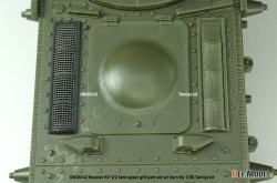 画像10: DEF.MODEL[DM35142]1/35 WWII 露/ソビエト KV-1/2重戦車 機関室グリルセット(タミヤ用)