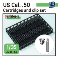 DEF.MODEL[DM35144]1/35 WWII/現用 アメリカ .50cal空薬莢/リンクセット(各250個以上入)